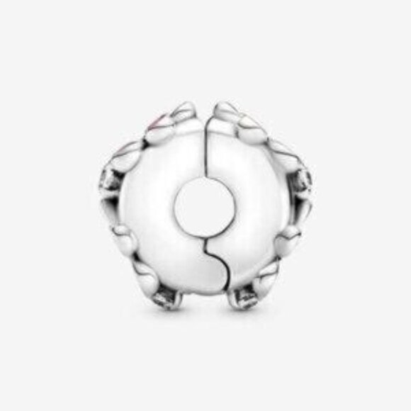 Pandora silver daisy clip-on charm - Picture 2 of 4